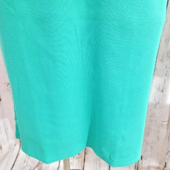 Women's XXL Nine West Light Teal Halter Beach Mexico Vacation Summer Dress NEW - Picture 4 of 15